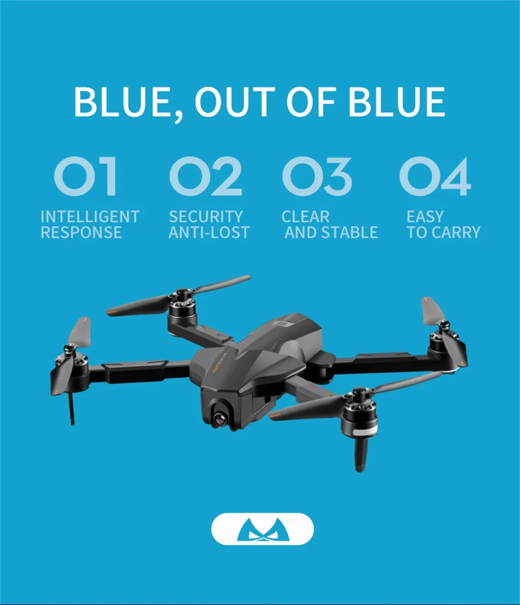 ICAT3 5G WIFI FPV GPS With 4K HD Camera Brushless Foldable RC Drone Quadcopter kids toys Folding Propeller#G20 | Игрушки и хобби