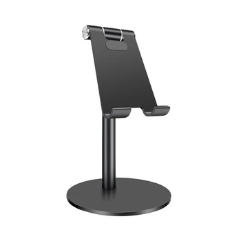 

Adjustable Tablet Phone Stand Telescopic Desktop Stand Aluminum Stand for iPhone/iPad/Smart Cell Phone(4-13 Inch)
