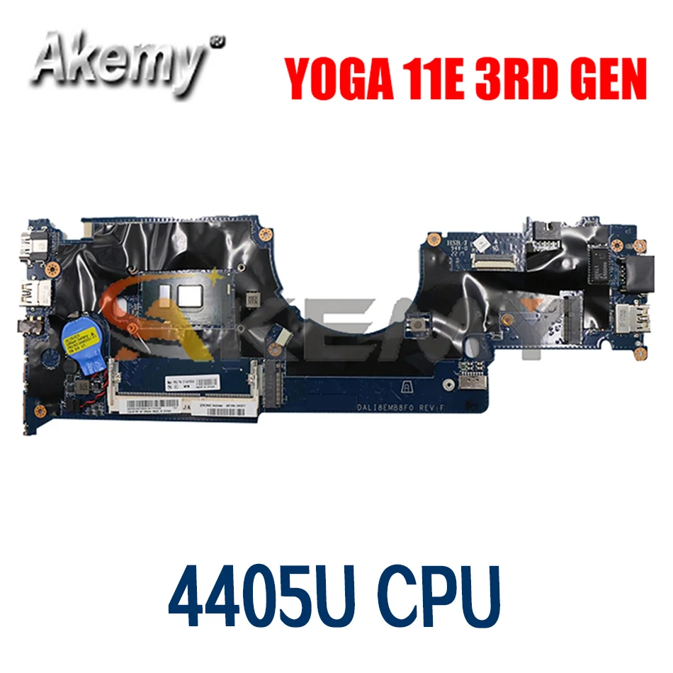 Материнская плата для ноутбука ThinkPad Yoga 11e 3-го поколения DALI8EMB8F0 с процессором 4405U