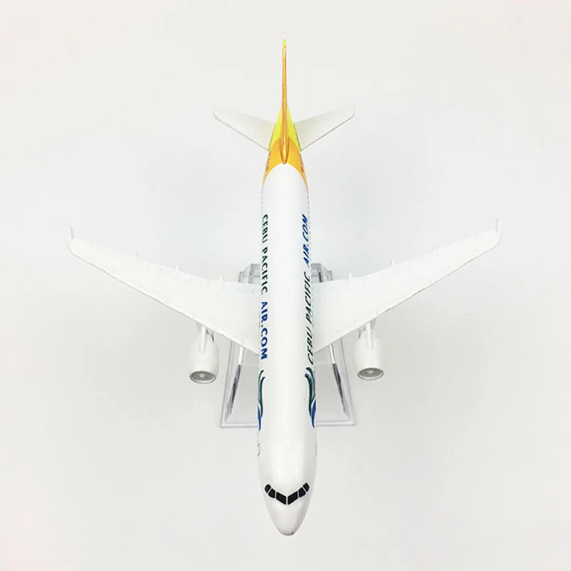 20 см 1/400 самолет Airbus 320 A320 CEBU Тихоокеанский самолет модель сплав Airframe W базовый самолет детские игрушки самолет с фиксированным крылом