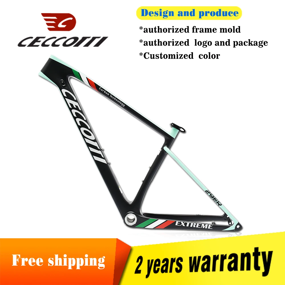 

Full carbon mountain bike 29er frame 3K weave bicicletas mountain bicycles carbon mtb frame 142*12mm and 148*12mm