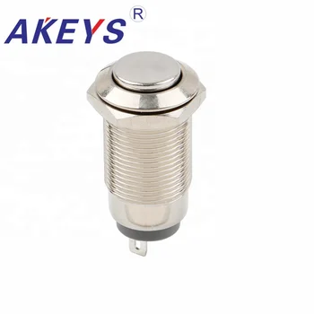 

1pc PX12D-G10Z Metal Push Button 12mm Momentary Latching Stainless Steel Press Button Switch