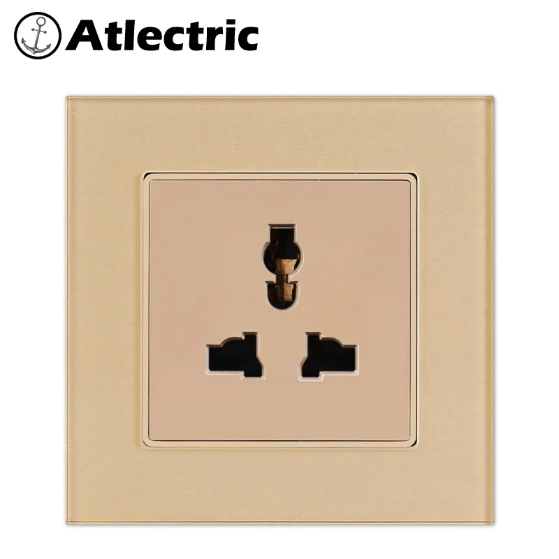 Универсальная Многофункциональная розетка Atlectric настенная с двумя USB портами