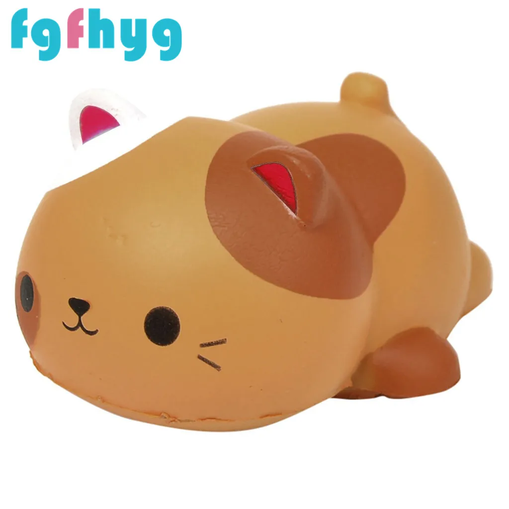 Мягкая игрушка 2019Top Горячая милая игрушка в форме кошки декомпрессия вентиляционная игрушка медленное Моделирование игрушки животных Juguetes De Los Ninos