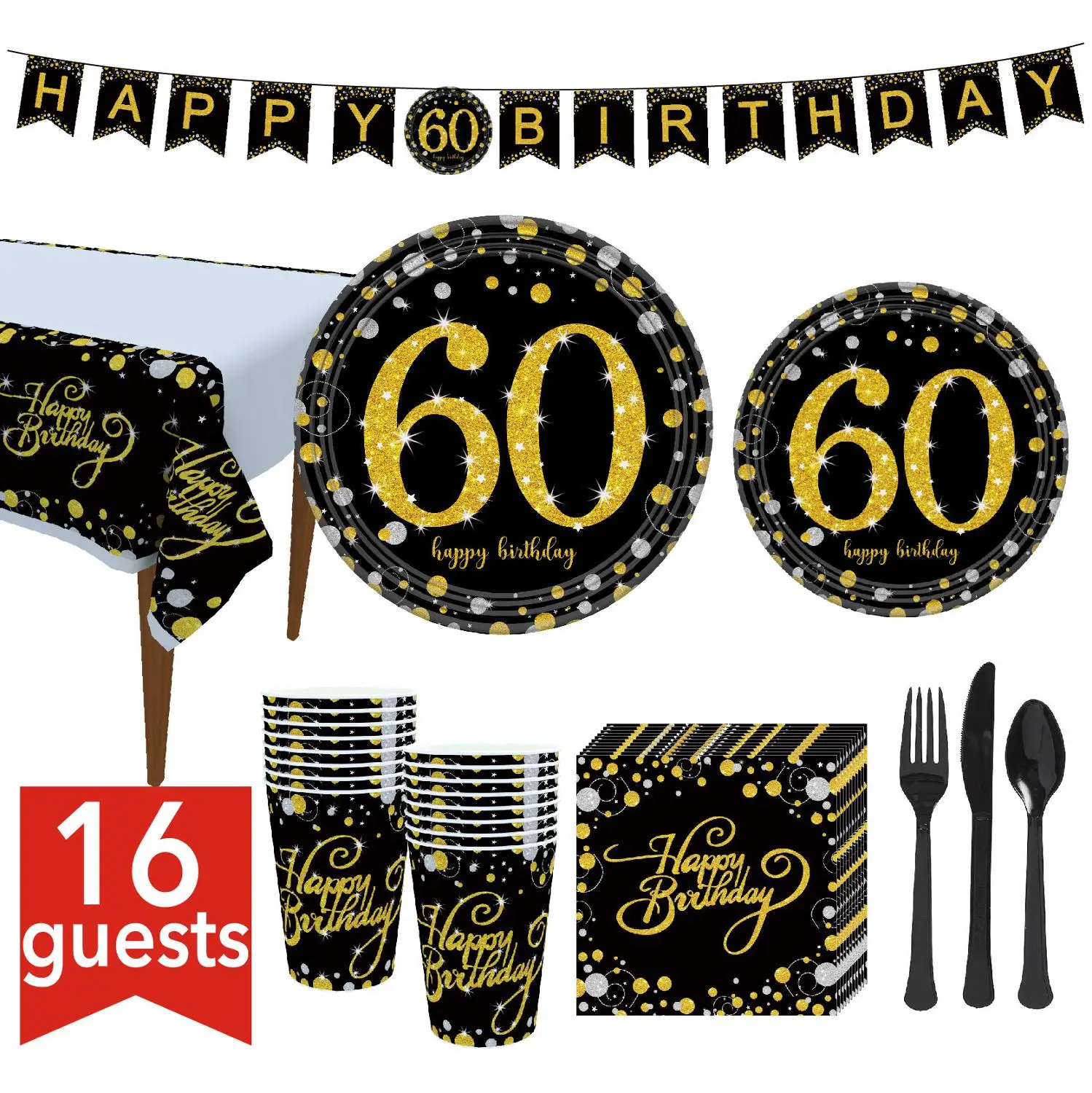 40th Birthday Party Decorations 40th Anniversary Party Disposable