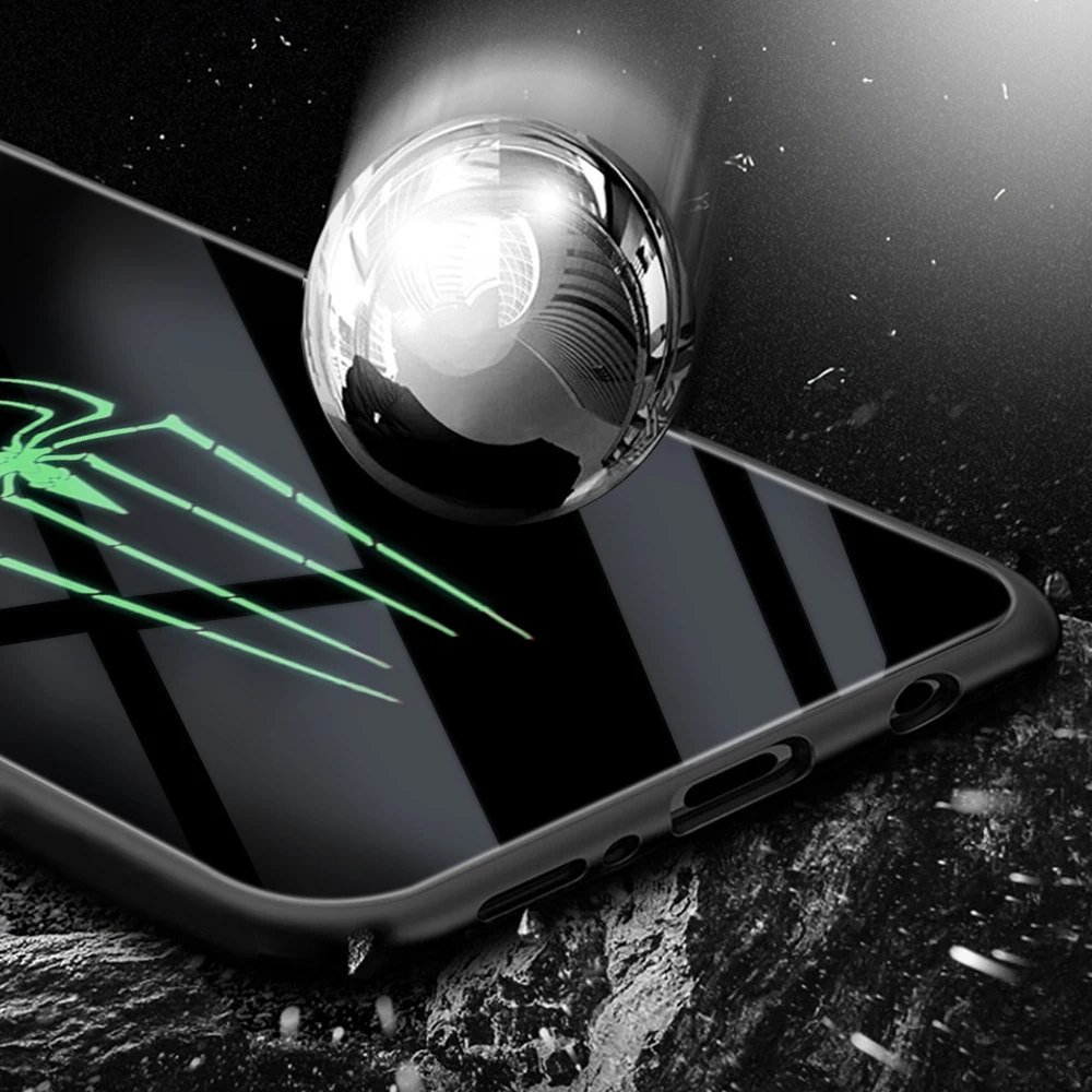 Стекло чехол для samsung Galaxy S10 S10e S9 S8 S7 Примечание 10 9 8 A30 A40 A50 A70 A6 A7 A8 A9 J4 J6 J7 плюс чехол с героями комиксов Марвел