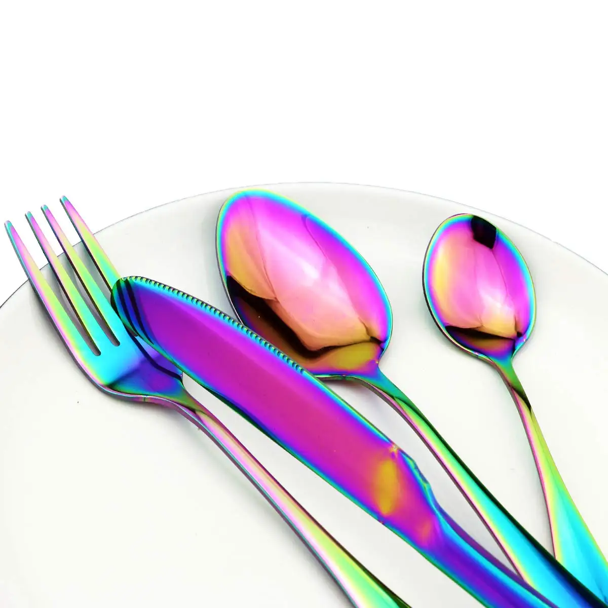 Portable Stainless Steel Dinnerware Set 18/10 Spoon Fork Chopsticks Straw Travel Camping Cutlery Pouch 8pcs/set Cutlery set Western style cutlery set Picnic cutlery set Stainless steel cutlery set Camping cutlery set