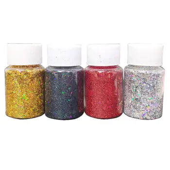 

4 Colors Resin Casting Mold Glitters Sequains Pigment Fillings Kit Makeup Jewelry Fillings Nail Art Decor Jewelry Making