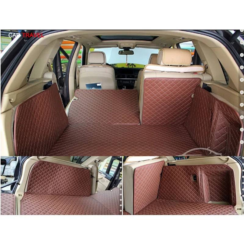 Хорошие коврики! Специальные коврики для багажника BMW X5 5 мест E70 2013-2007