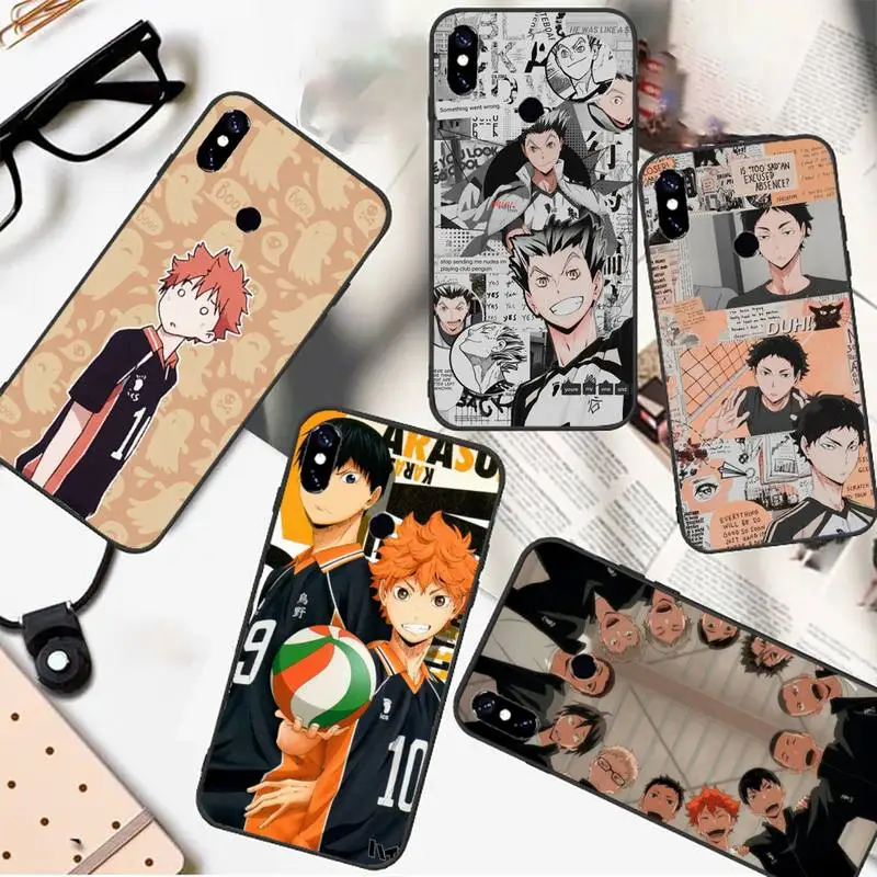 

Anime Haikyuu Hinata Attacks Phone Case For xiaomi Redmi 5 5A plus 7A 8 note 2 3 4 5 5A 6 7 GO K20 A2
