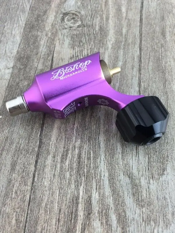 Purple Высокое качество Бишоп стиль прецизионная роторная машина татуировки перманентный макияж оборудование для татуировки - Цвет: Purple