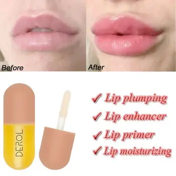 

1PC Lip Plumping Balm Plumper Device Lipstick Treatment Clear Lip Plump Gloss Enhancer For Fuller & Hydrated Lips