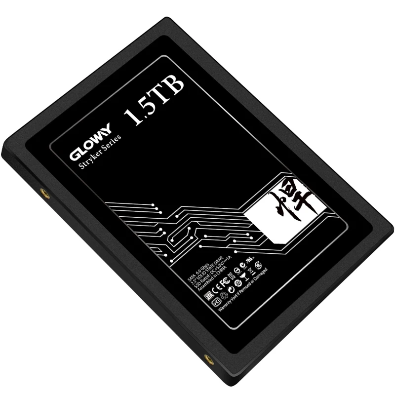 Gloway 1,5 ТБ 2 ТБ Внутренний твердотельный диск HDD жесткий диск SATA 3 2,5 для ноутбука Настольный SSD диск 1,5 T 2T