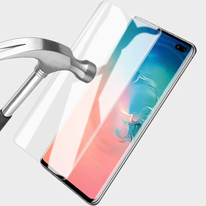 Закаленное стекло для samsung galaxy S10 note 10 plus, Защита экрана для samsung S8 S9 PLUS, стекло для note 8 9, пленка из закаленного стекла