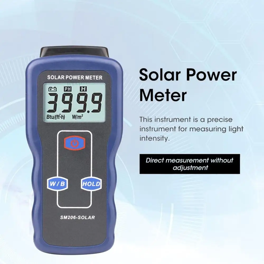 Солнечный Мощность метров светильник метр мини солнечная батарея Lipo Зарядное устройство доска солнечного излучения тестер 0,1-1999,9 Solar Lux Мощность метр