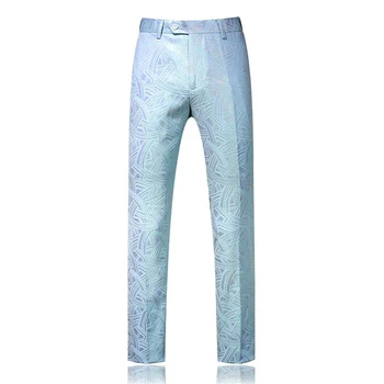 

Beige and sky blue men's suit pants S-5XL fashion casual trousers 2019 new male stripe pant