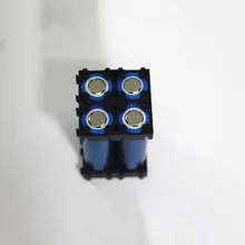 4x ABS 18650 Держатель батареи для хранения и переноски для фиксации Li Cells контейнер рамка перезаряжаемая серия жесткий пластиковый чехол кронштейн DIY