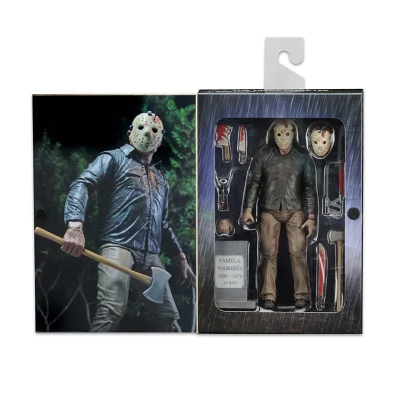 7 дюймов NECA Friday 13 Voorhees последняя часть Памела Джейсон фигурка игрушка ужас подарок на Хэллоуин