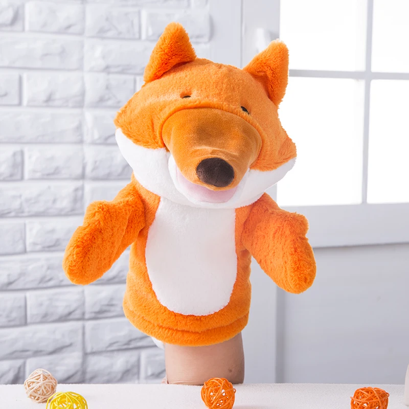 

Fox Hand Puppet, 11"