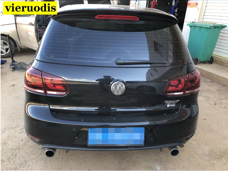 2010 2011 2012 2013 задний спойлер для гольфа 6 Volkswagen Golf высококачественный из