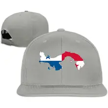 Flag-map_of_Panama Мужская и Женская Бейсболка, взрослые хип-хоп бейсболки