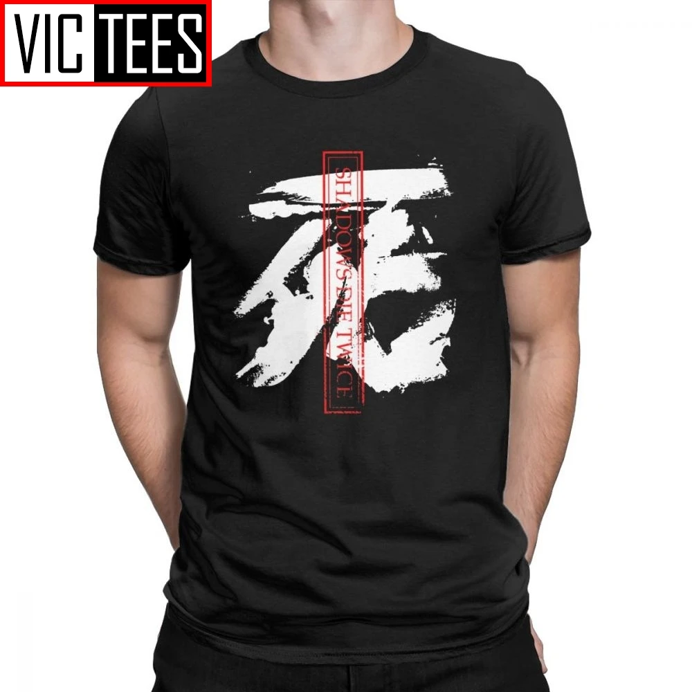 

Men's Sekiro Shadows Die Twice T Shirt Wolf Souls Samurai Game Japanese Cotton Clothing Tee Shirt Original T-Shirts