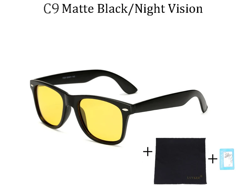 LVVKEE брендовые Модные мужские Поляризационные солнечные очки жаба, женские солнцезащитные очки для вождения на открытом воздухе, ретро очки Джастин уф400 лучей, женские очки - Цвет линз: C9