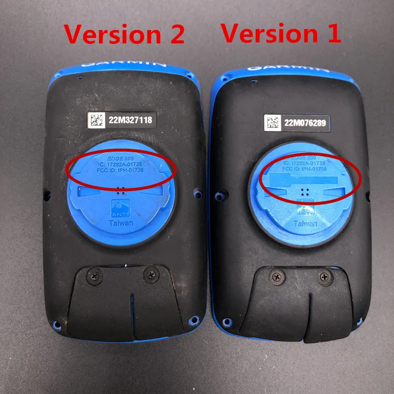 Version 1 Blue Оригинальная Батарейная Дверь корпуса для GARMIN EDGE 800 задняя крышка с динамиком+ разъем для sd-карты+ Замена разъема для зарядки - Цвет: Version 1 Blue