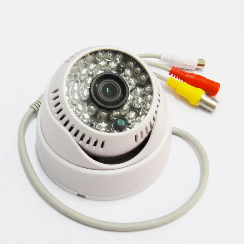 

1/3" 700TVL 48IR Leds Color CCTV Dome Door Wide Angle Camera with Audio surveillance system
