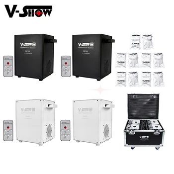 

4pcs 650W Cold Spark Firework Machine With Road Case And 10 Bags Ti Powder Dmx Remote Sparkular Machine For Wedding Nightclub