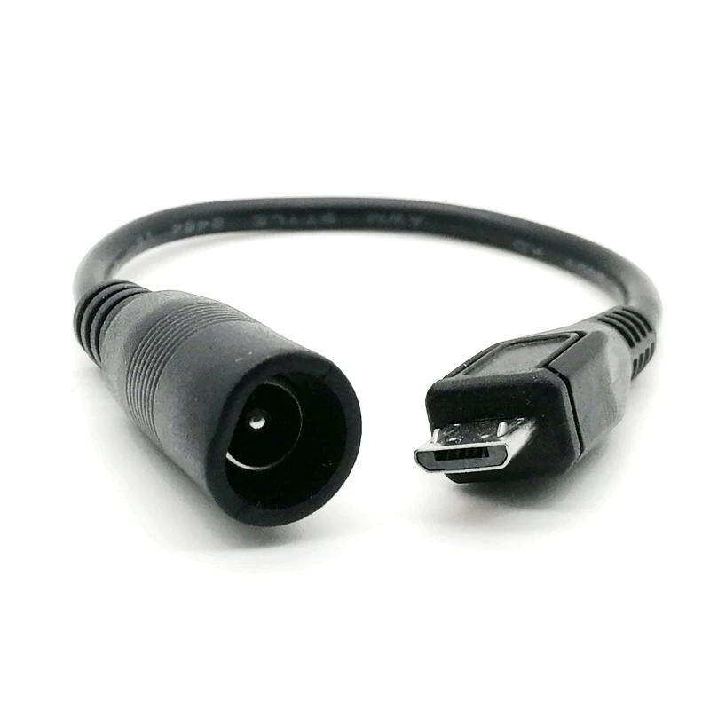 USB Micro revolution DC 5 5x2 1 женский кабель для передачи питания зарядки конверсионная Вилка линия 2 1|Компьютерные