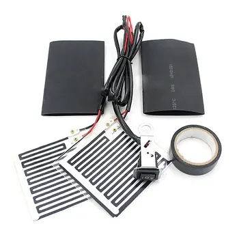 

Heated Grips Inserts Handlebar Hand Warmers Fits Universal Grip ATV Motorcycle