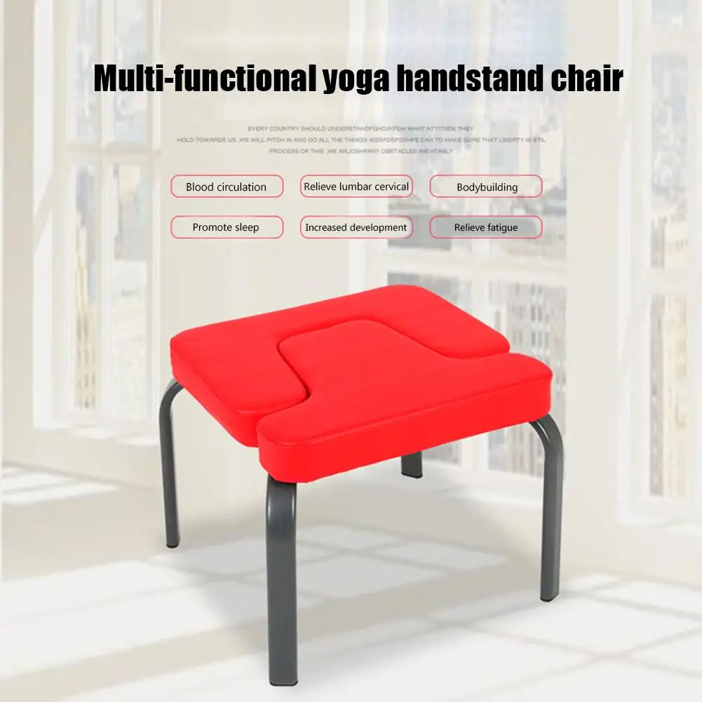 

Yoga Aids Workout Chair Headstand Stool Multifunctional Sports Exercise Bench Fitness Equipment