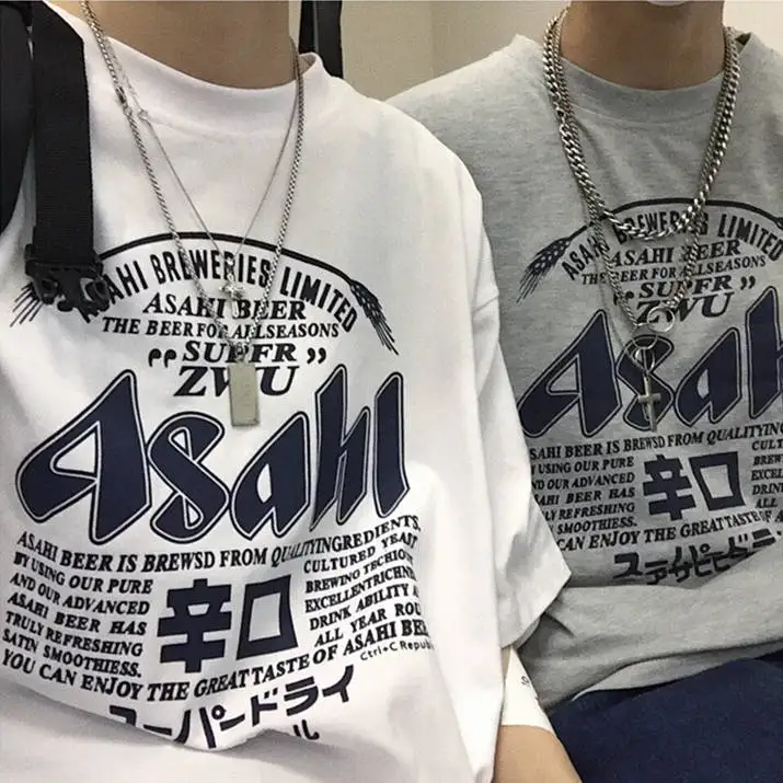Японский Harajuku футболка для мужчин Лето Хип Хоп футболки уличные футболки короткий рукав Повседневный Топ Высокая уличная футболка для женщин