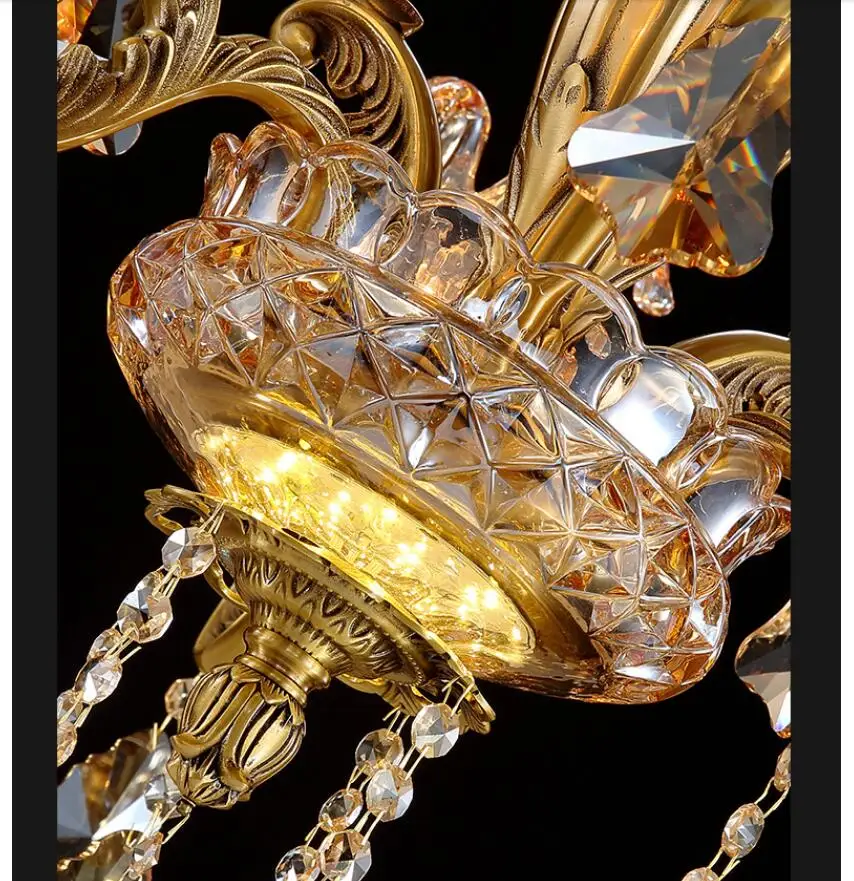 Рисунок 5 - Хрустальная люстра в европейском стиле