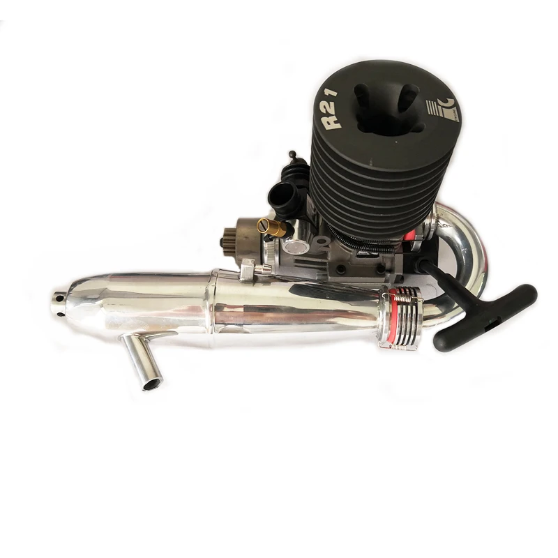 FC 21 nitro engine with flywheel Clutch exhaust pipe For vrx racing 1/8 rc cars RH802 vrx-2 | Игрушки и хобби