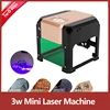 3000mw CNC grabador láser DIY Logo impresora láser Mini grabador área de trabajo 80x80mm máquina de grabado láser CNC 3w Mini láser ► Foto 1/6