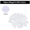 50pcs Ntag215 Coins