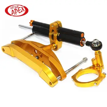 

CNC Stabilizer Set Linear Reversed With Mounting Bracket Steering Damper For YAMAHAFZ1 Fazer 2006-2012 2013 2014 2015 2016 2017