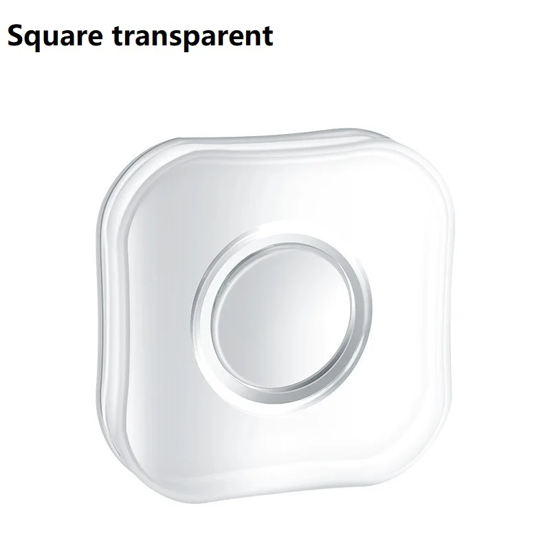 Square Нано волшебная лента многоразовая гелевая прокладка прозрачная наклейка бесследная моющаяся Двухсторонняя клейкая лента петли диски связать клей гаджет - Цвет: Square