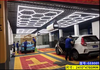 

Car wash bay lighting led light bar work linkable led linear light tube DIY for Car beauty shop