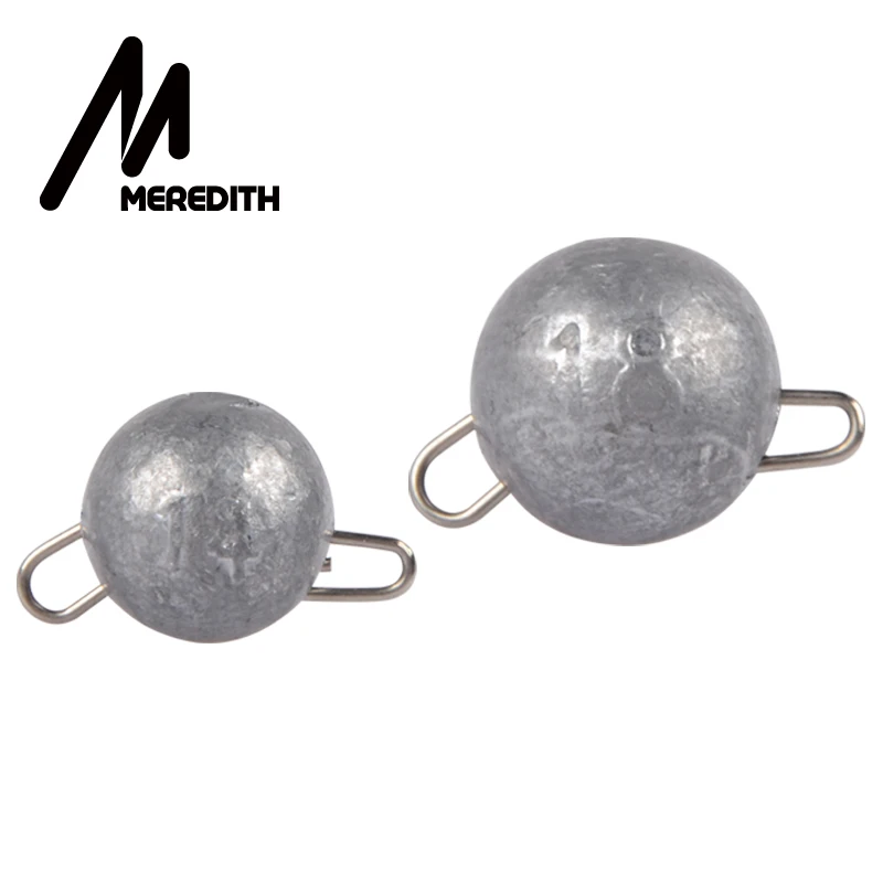 От магазина MEREDITH 10 шт./лот рыбалка свинца грузило Вес 2g 18g высокое качество крюк