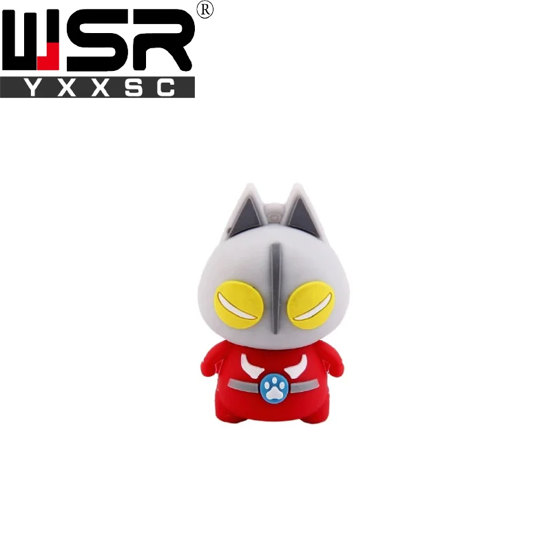 Wsryxxsc мультфильм uitraman usb флэш накопитель Водонепроницаемый 64 ГБ 32 16 8 4
