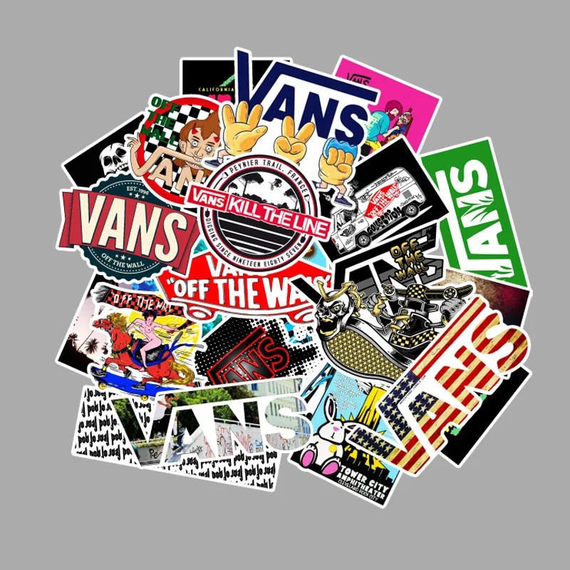 50Pcs/Set Cartoon cute kpop sticker brand skateboard suitcase laptop guitar car waterproof wallpaper vsco pack | Игрушки и хобби