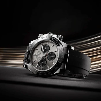 

Rolex- Cosmograph Daytona Datelog Series Ladies Men's Automatic Mechanical Watch Stainless Steel Waterproof Casual Watch Gift 9