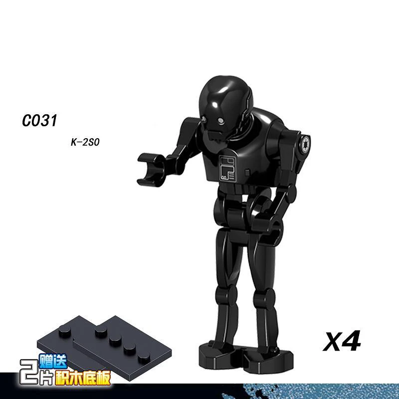 Star Plan Robot R2D2 супер боевой робот дроид Анакин Скайуокер игрушки строительный блок