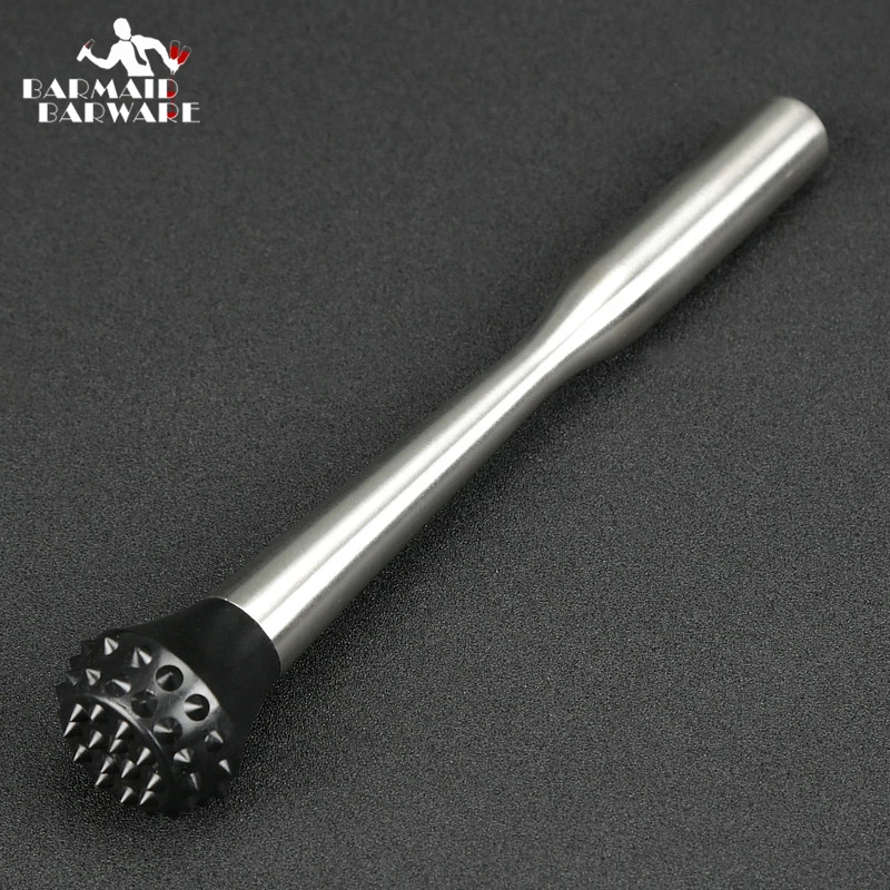 

New Cocktail Muddler Stainless Steel Bar Mixer Barware Mojito Cocktail DIY Drink Fruit Muddler Crushed Ice Barware Bar Tool