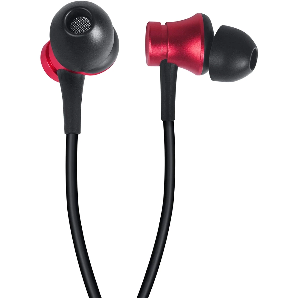 Гарнитура вкладыши Xiaomi Mi Earphones Basic 1.25м красный проводные