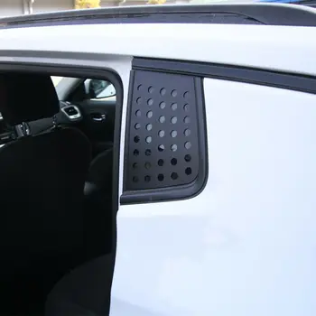 

Protector Window cover trim Black Aluminum Alloy Rear Triangular Glass Molding