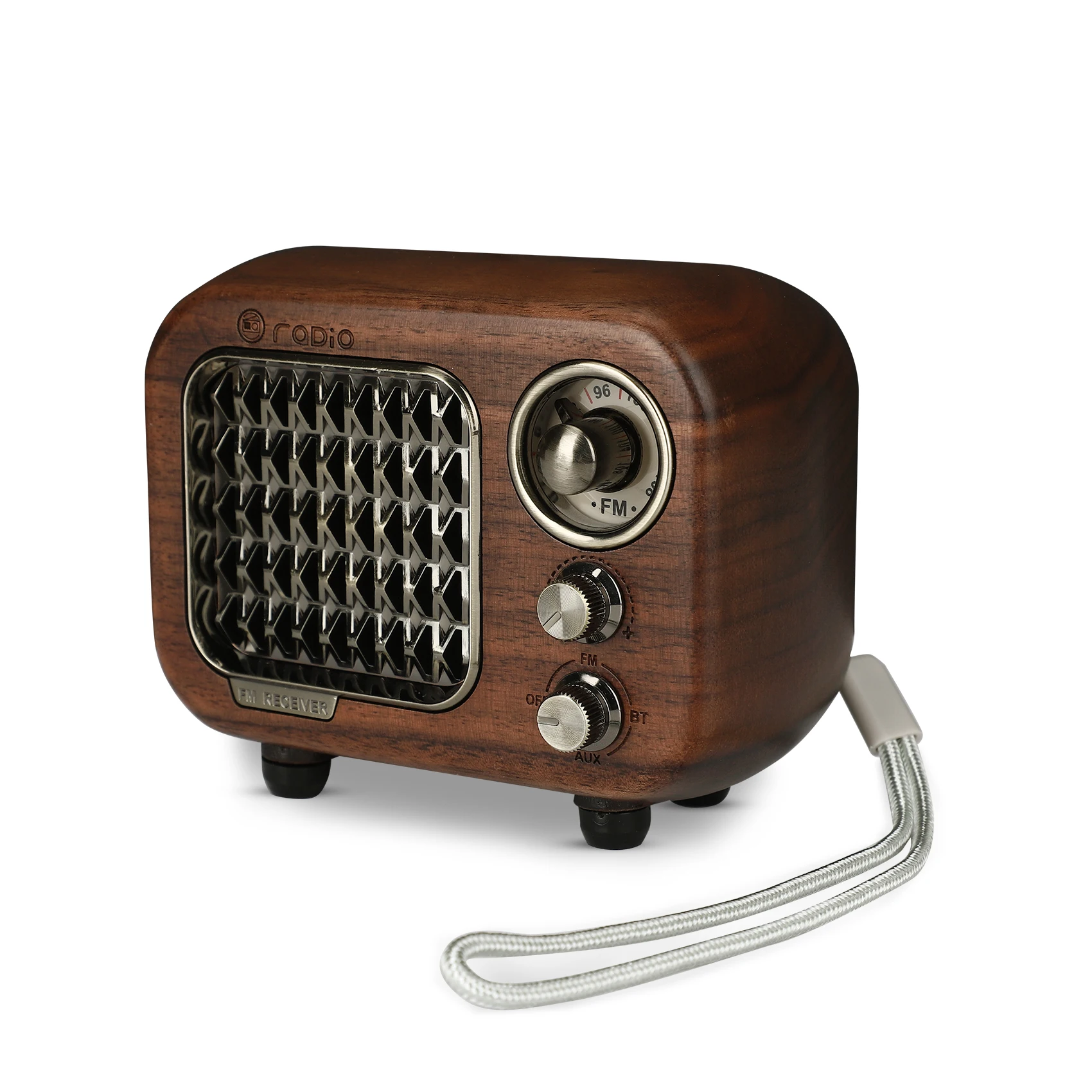 Retro Bluetooth Speaker, Vintage Radio-Greadio FM Radio with Old Fashioned  Classic Style, Strong Bass Enhancement, Loud Volume, Bluetooth 5.0 Wireless